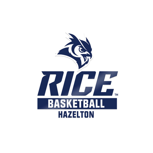 Rice - NCAA Women's Basketball : Myah Hazelton - Sticker-0