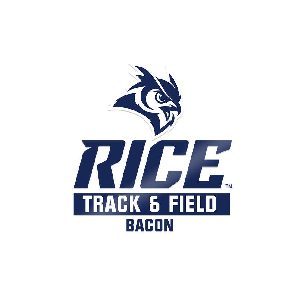 Rice - NCAA Men's Track & Field : Max Bacon - Sticker-0