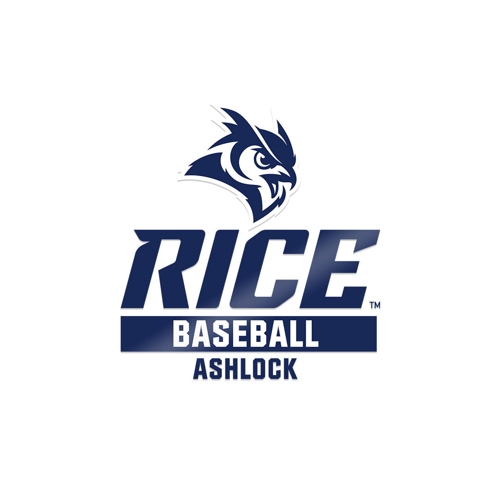 Rice - NCAA Baseball : Mason Ashlock - Sticker-0