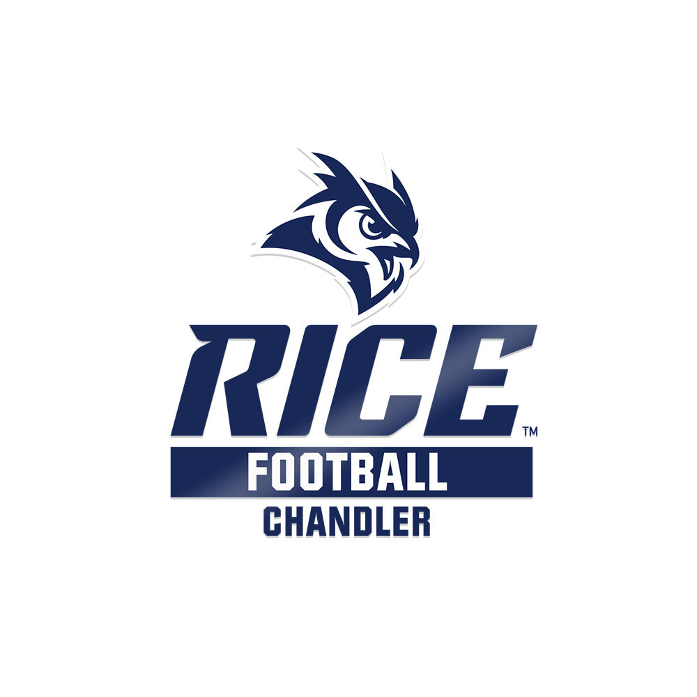 Rice - NCAA Football : Leyonte Chandler - Sticker-0
