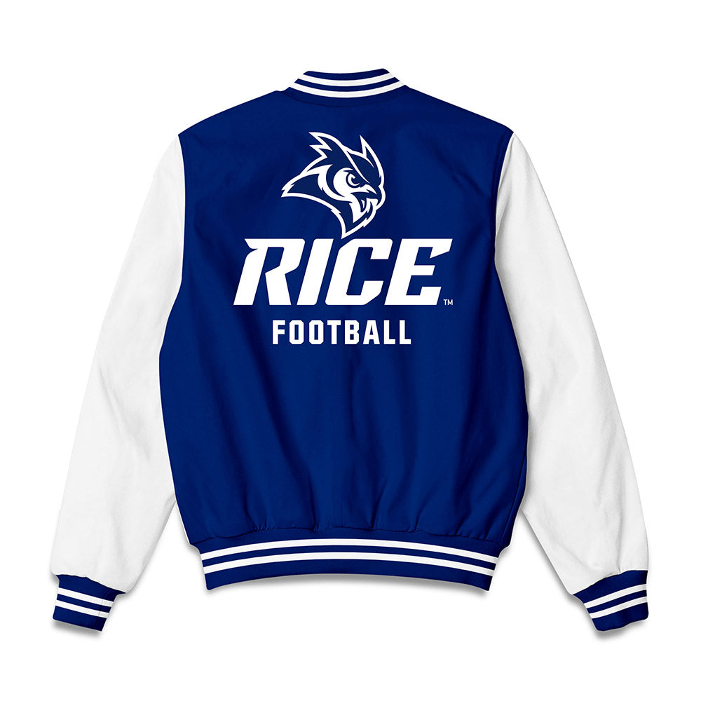 Rice - NCAA Football : Aquantis Clemmons - Bomber Jacket-1
