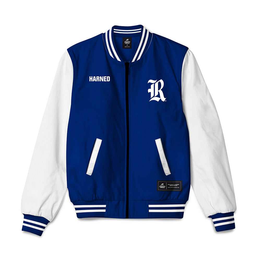 Rice - NCAA Women's Swimming & Diving : Antonina Harned - Bomber Jacket-0