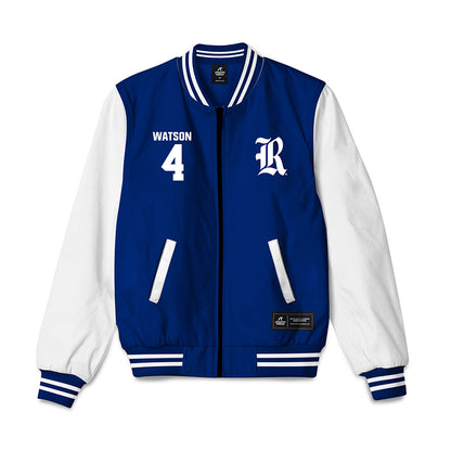 Rice - NCAA Football : Tariq Watson - Bomber Jacket-0
