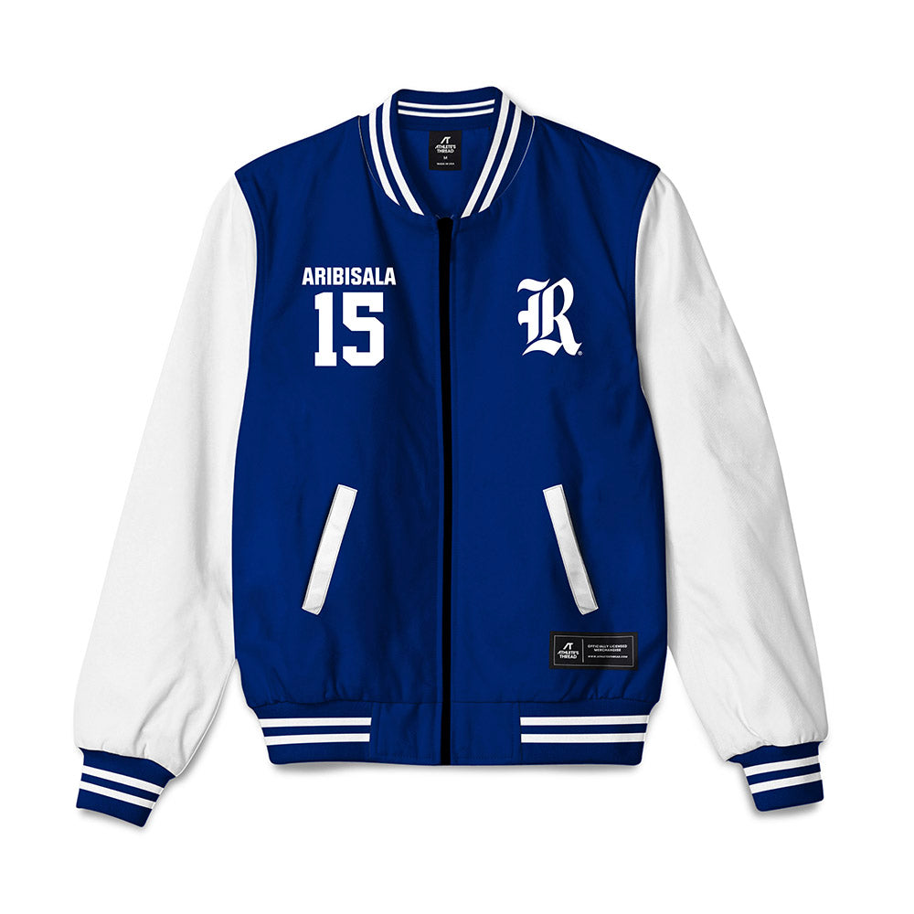 Rice - NCAA Football : Matthew Aribisala - Bomber Jacket-0
