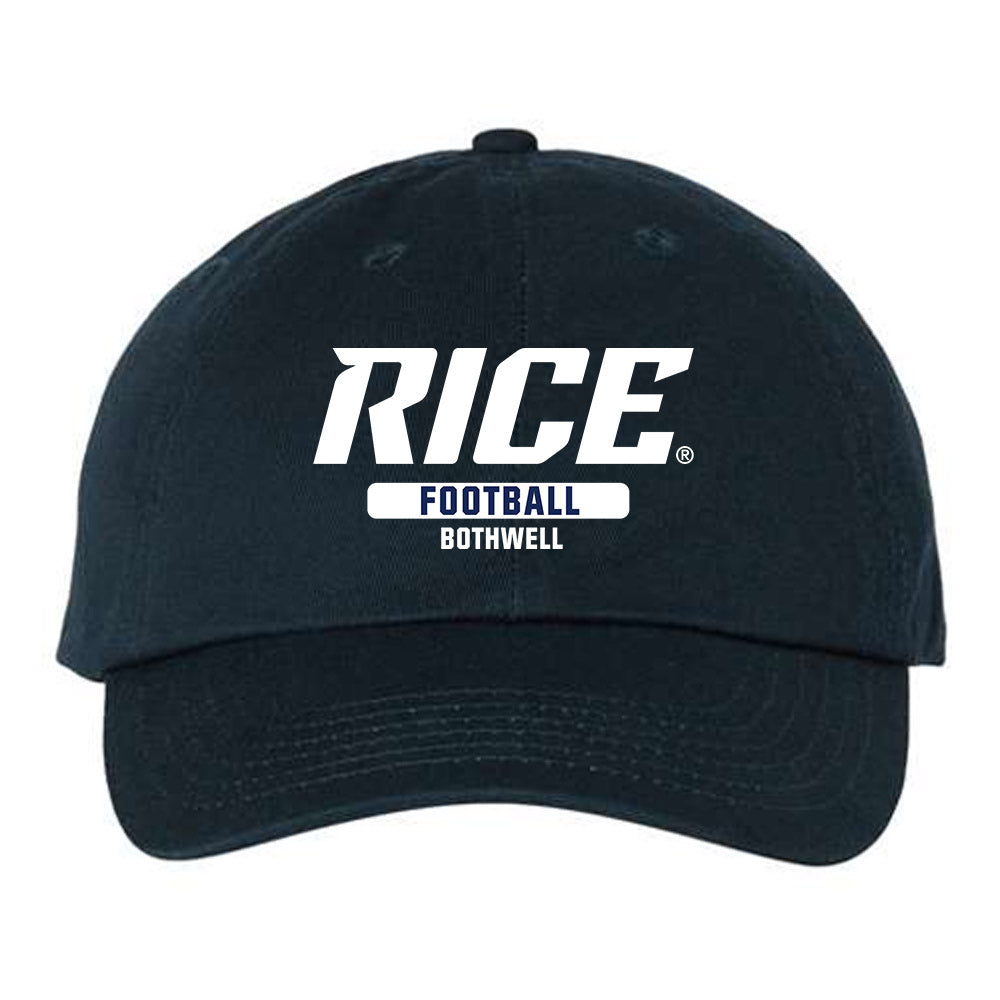 Rice - NCAA Football : Ian Bothwell - Dad Hat-0