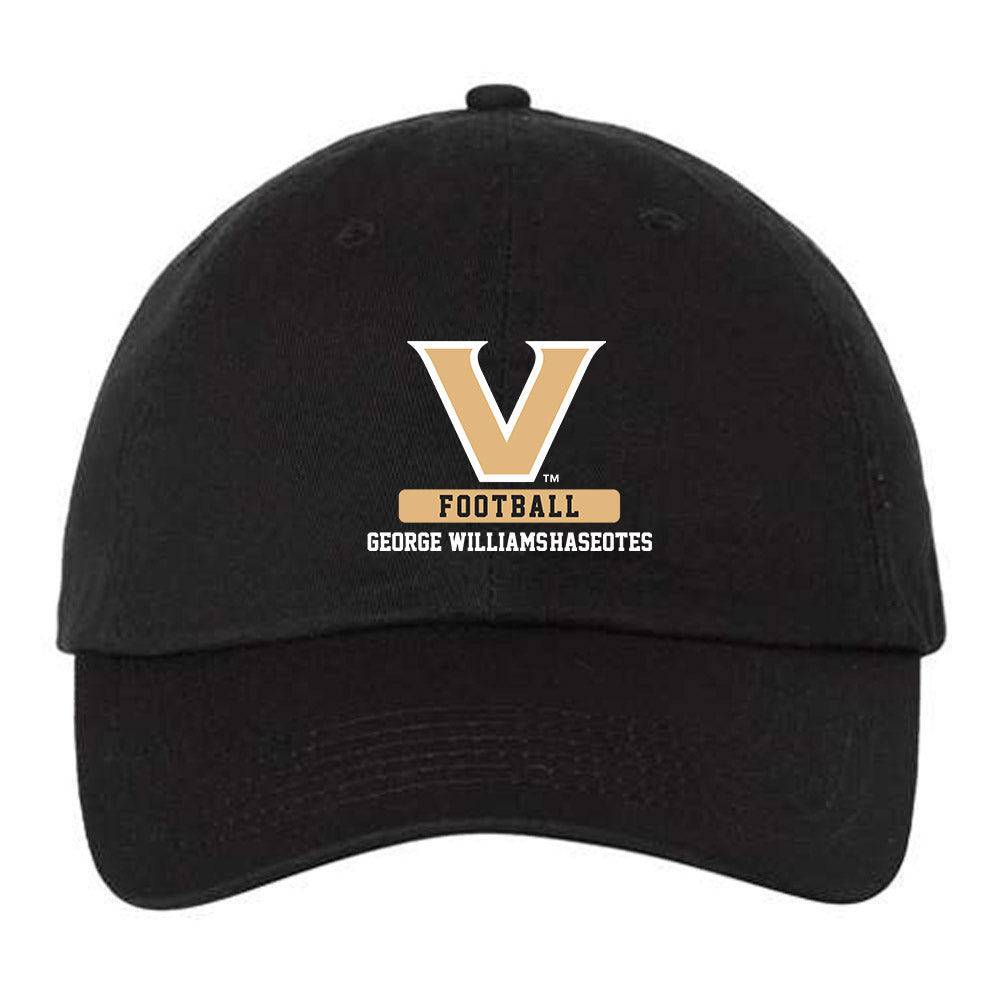 Vanderbilt - NCAA Football : George Williams-Haseotes - Dad Hat-0