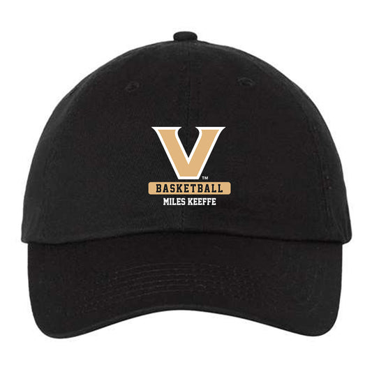 Vanderbilt - NCAA Men's Basketball : Miles Keeffe - Dad Hat-0
