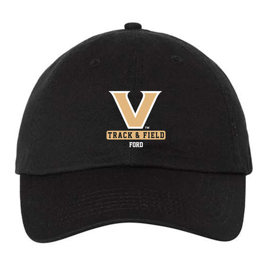 Vanderbilt - NCAA Women's Track & Field : Janie Ford - Dad Hat-0