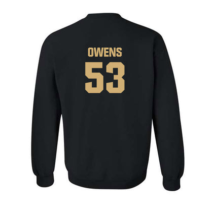 Vanderbilt - NCAA Football : Stone Owens - Sports Shersey Crewneck Sweatshirt-1