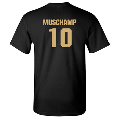 Vanderbilt - NCAA Football : Whit Muschamp - Sports Shersey T-Shirt-1