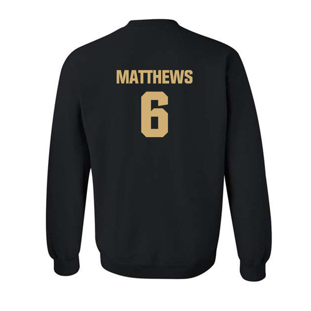 Vanderbilt - NCAA Football : Jordan Matthews - Sports Shersey Crewneck Sweatshirt-1