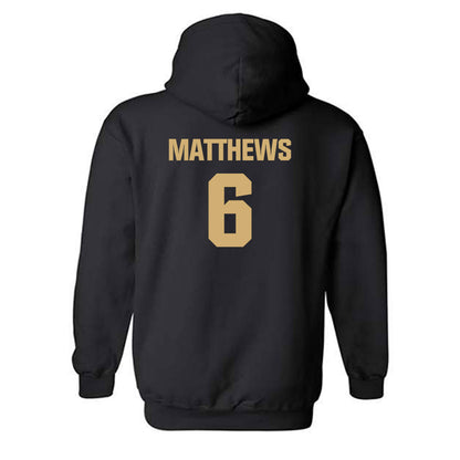 Vanderbilt - NCAA Football : Jordan Matthews - Sports Shersey Hooded Sweatshirt-1