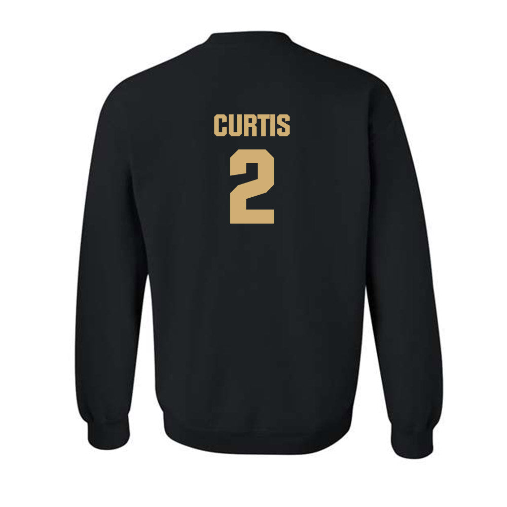 Vanderbilt - NCAA Football : Jared Curtis - Sports Shersey Crewneck Sweatshirt-1