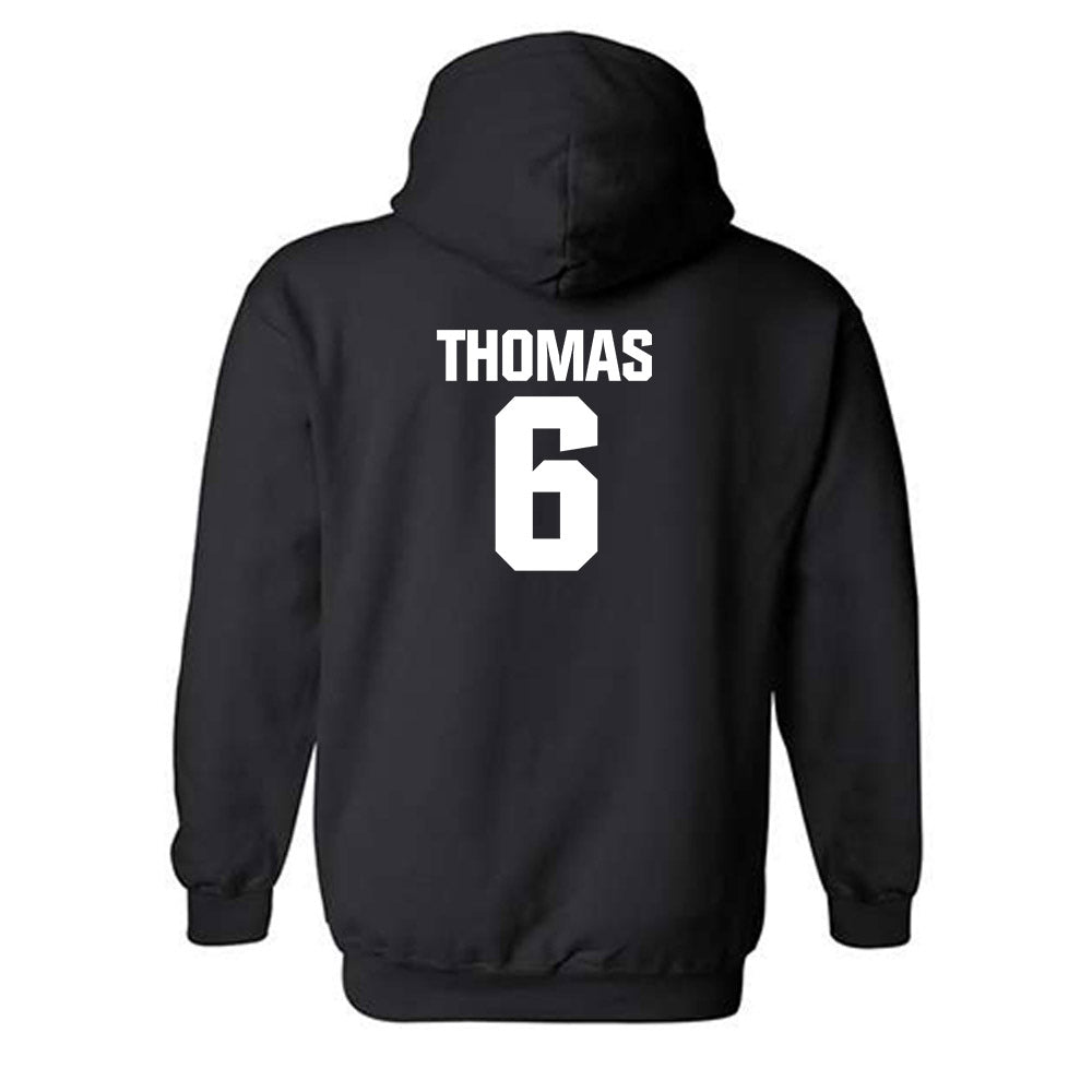 Vanderbilt - NCAA Football : Jacory Thomas - Sports Shersey Hooded Sweatshirt-1