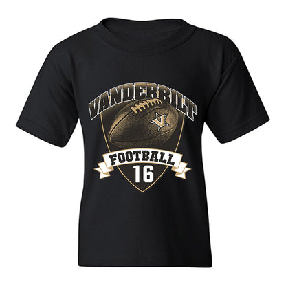 Vanderbilt - NCAA Football : Jaylin Davies - Sports Shersey Youth T-Shirt-0