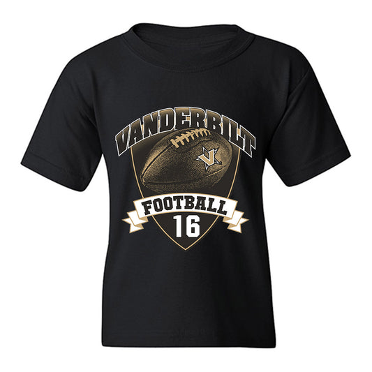 Vanderbilt - NCAA Football : Jaylin Davies - Sports Shersey Youth T-Shirt-0