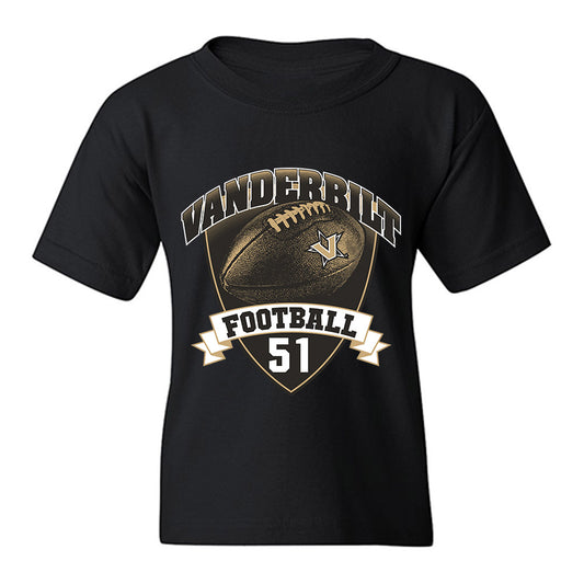 Vanderbilt - NCAA Football : Cameron Stepp - Sports Shersey Youth T-Shirt-0