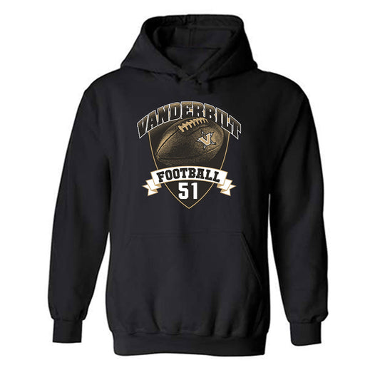 Vanderbilt - NCAA Football : Cameron Stepp - Sports Shersey Hooded Sweatshirt-0