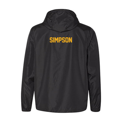 Missouri - NCAA Football : Donta Simpson - Windbreaker-1