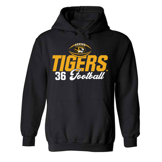 Missouri - NCAA Football : Sean Gross - Sports Shersey Hooded Sweatshirt-0