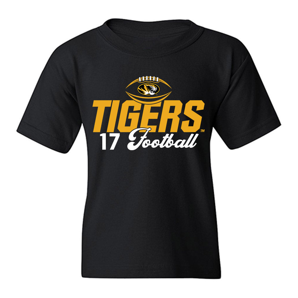 Missouri - NCAA Football : Kenric Lanier - Sports Shersey Youth T-Shirt-0