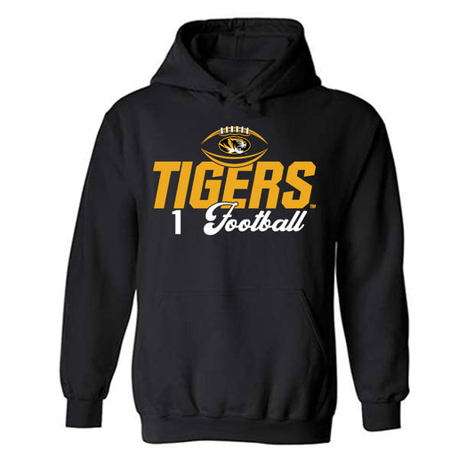 Missouri - NCAA Football : Donovan Olugbode - Sports Shersey Hooded Sweatshirt-0