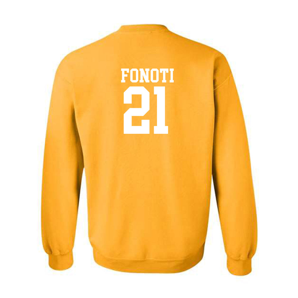 Missouri - NCAA Football : Malae Fonoti - Sports Shersey Crewneck Sweatshirt-1