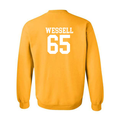 Missouri - NCAA Football : Brysen Wessell - Sports Shersey Crewneck Sweatshirt-1