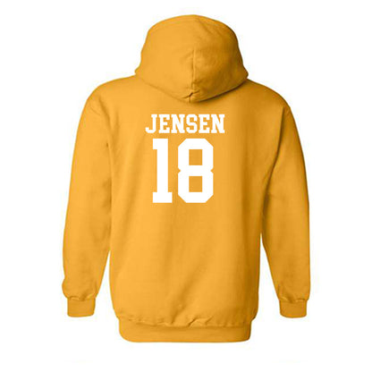 Missouri - NCAA Football : Isaac Jensen - Sports Shersey Hooded Sweatshirt-1