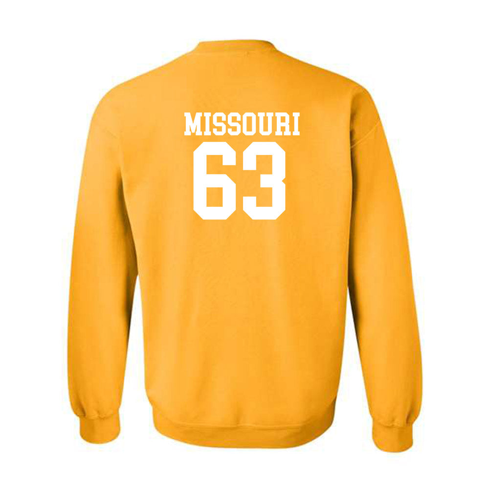 Missouri - NCAA Football : Chace Missouri - Sports Shersey Crewneck Sweatshirt-1