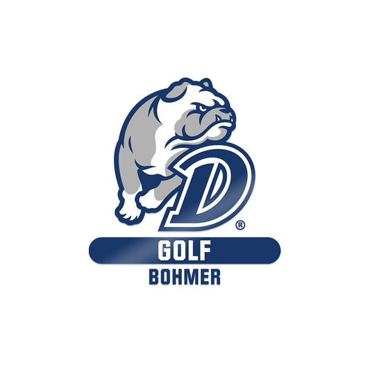 Drake - NCAA Men's Golf : Luke Bohmer - Sticker-0