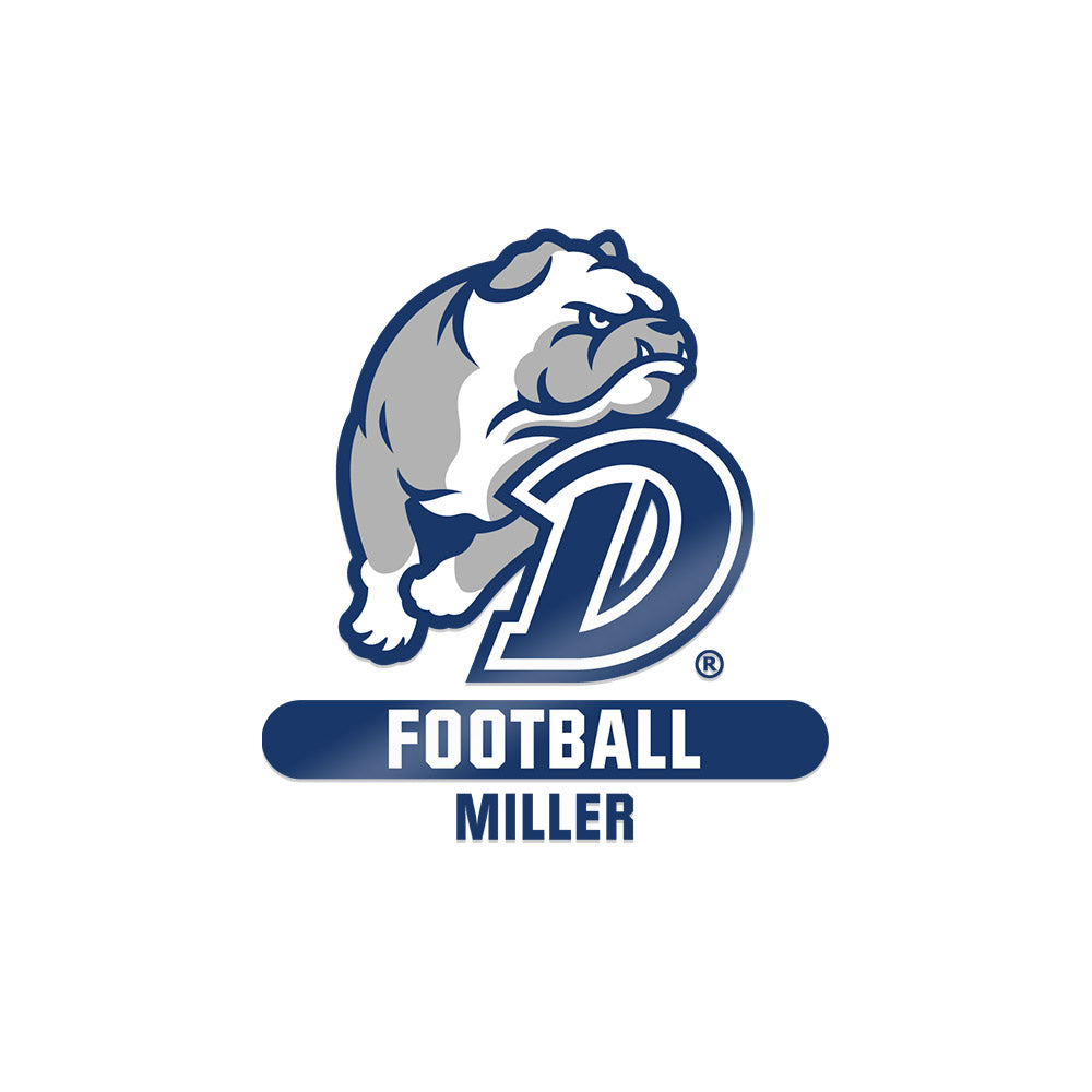 Drake - NCAA Football : Hudson Miller - Sticker-0