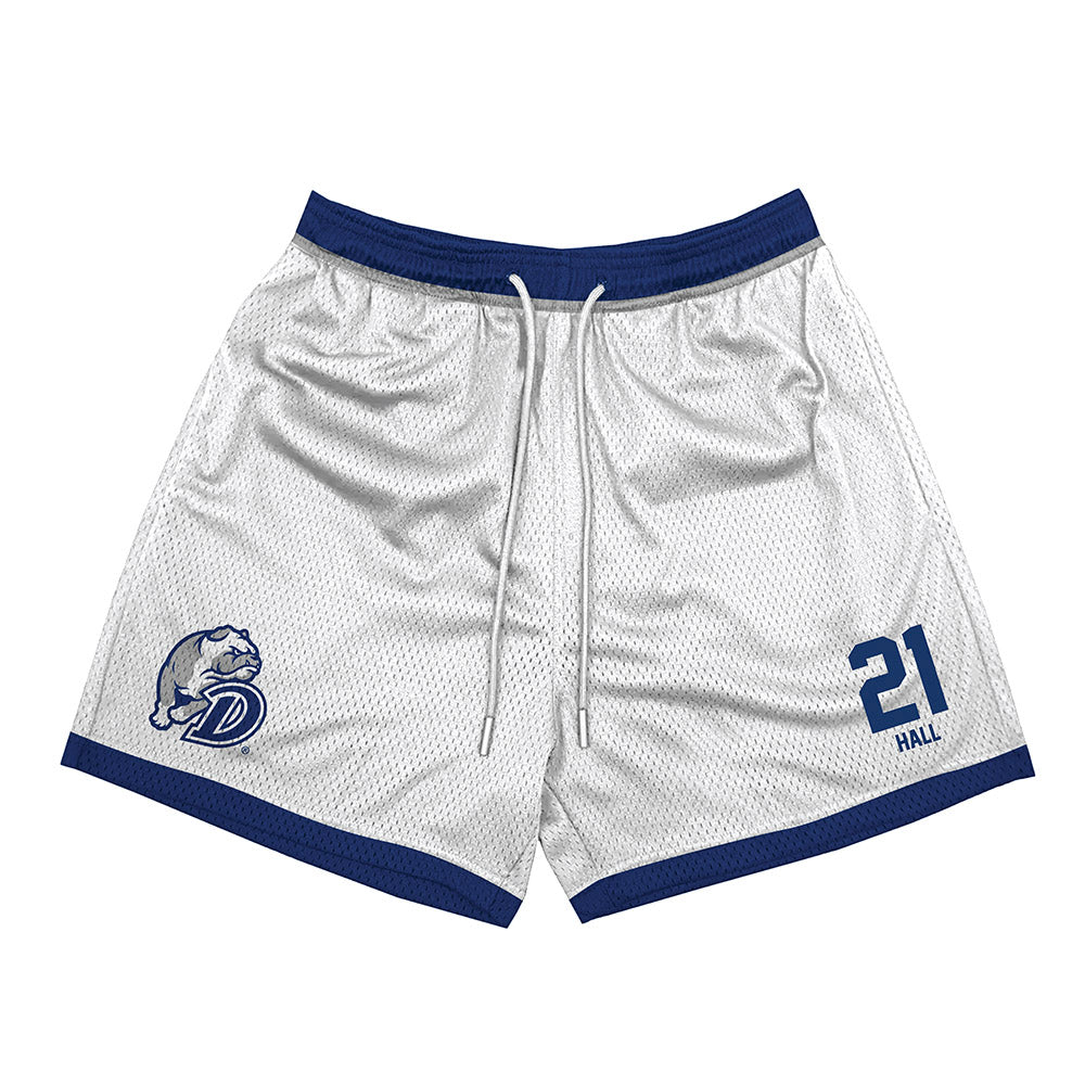 Drake - NCAA Women's Soccer : Ava Hall - Shorts-0