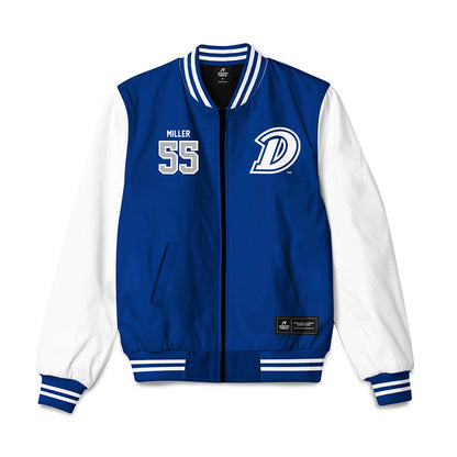 Drake - NCAA Football : Hudson Miller - Bomber Jacket-0