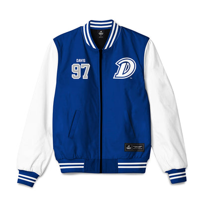 Drake - NCAA Football : Devyn Davis - Bomber Jacket-0