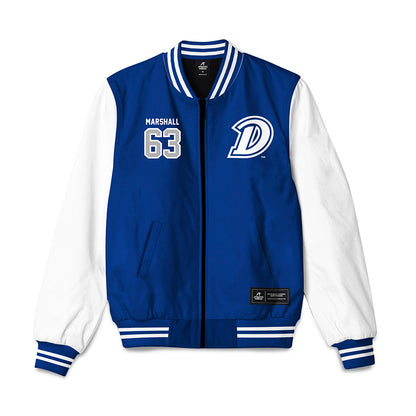 Drake - NCAA Football : Raymond Marshall - Bomber Jacket-0