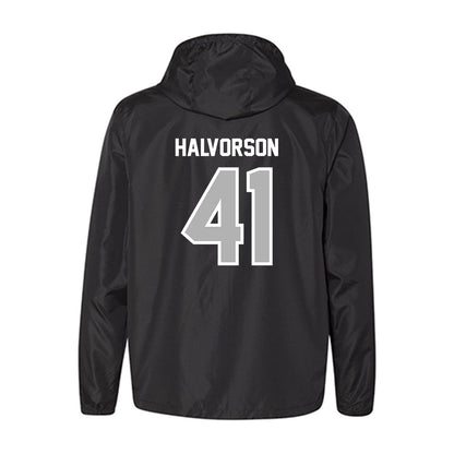 Drake - NCAA Football : Spencer Halvorson - Windbreaker-1