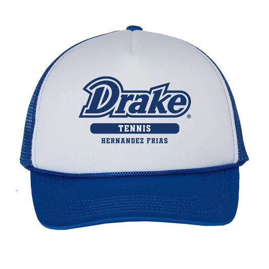 Drake - NCAA Men's Tennis : Aless Hernandez Frias - Trucker Hat-0