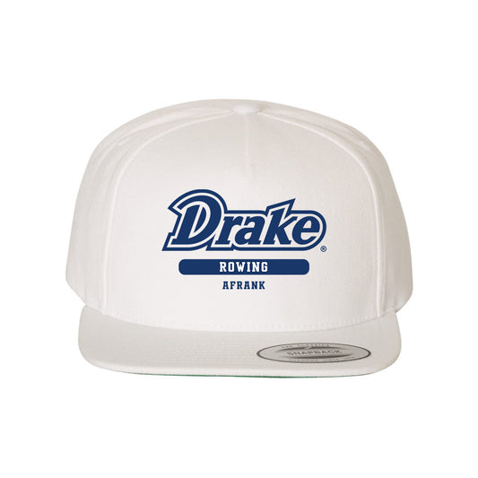 Drake - NCAA Women's Rowing : Allyson Afrank - Snapback Hat-0