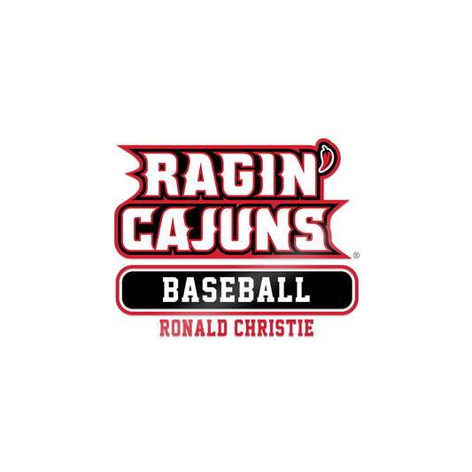 Louisiana - NCAA Baseball : Ronald Christie - Sticker-0