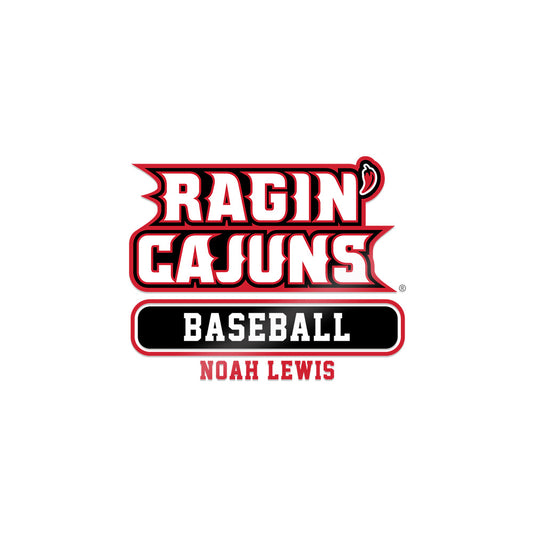 Louisiana - NCAA Baseball : Noah Lewis - Sticker-0