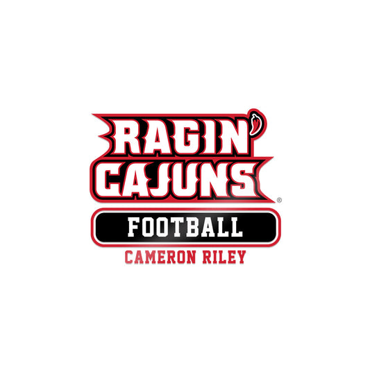 Louisiana - NCAA Football : Cameron Riley - Sticker-0