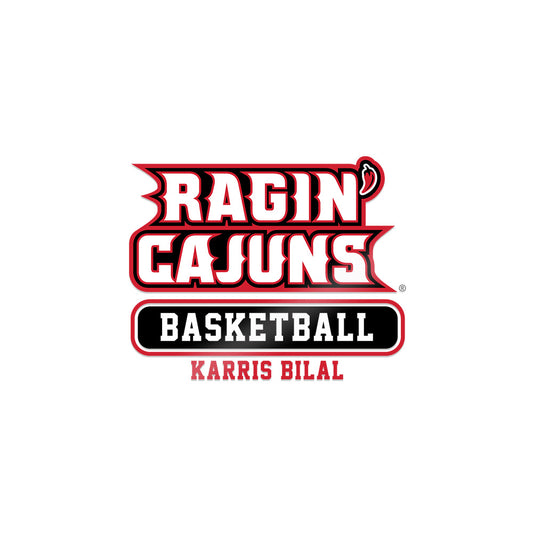 Louisiana - NCAA Men's Basketball : Karris Bilal - Sticker-0