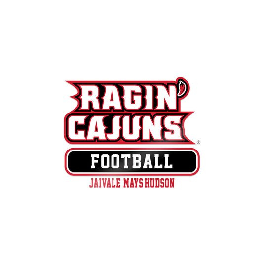 Louisiana - NCAA Football : Jaivale Mays-Hudson - Sticker-0