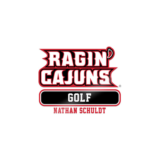 Louisiana - NCAA Men's Golf : Nathan Schuldt - Sticker-0