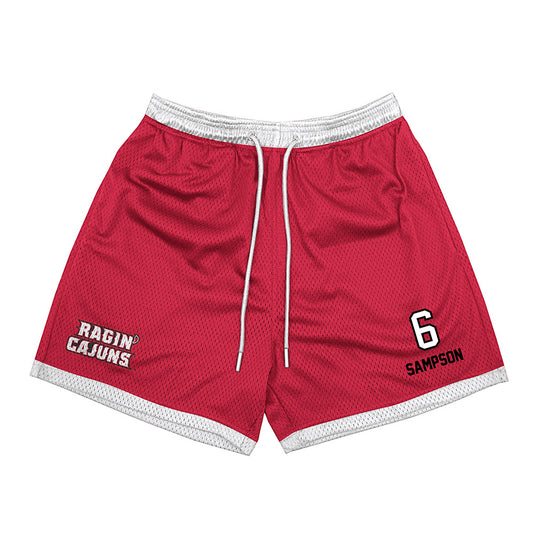 Louisiana - NCAA Football : Shelton Sampson - Shorts-0