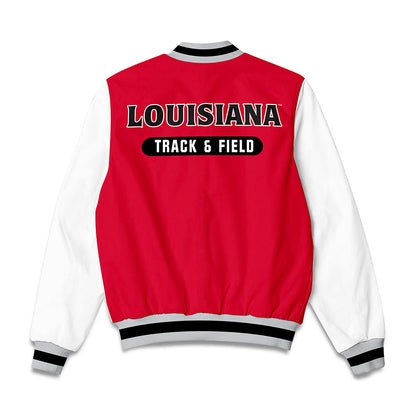 Louisiana - NCAA Men's Track & Field : Kaleb Goodly - Bomber Jacket-1