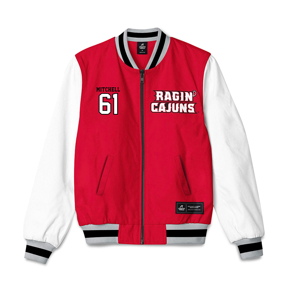 Louisiana - NCAA Football : Jayce Mitchell - Bomber Jacket-0