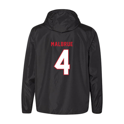 Louisiana - NCAA Football : Princeton Malbrue - Windbreaker-1