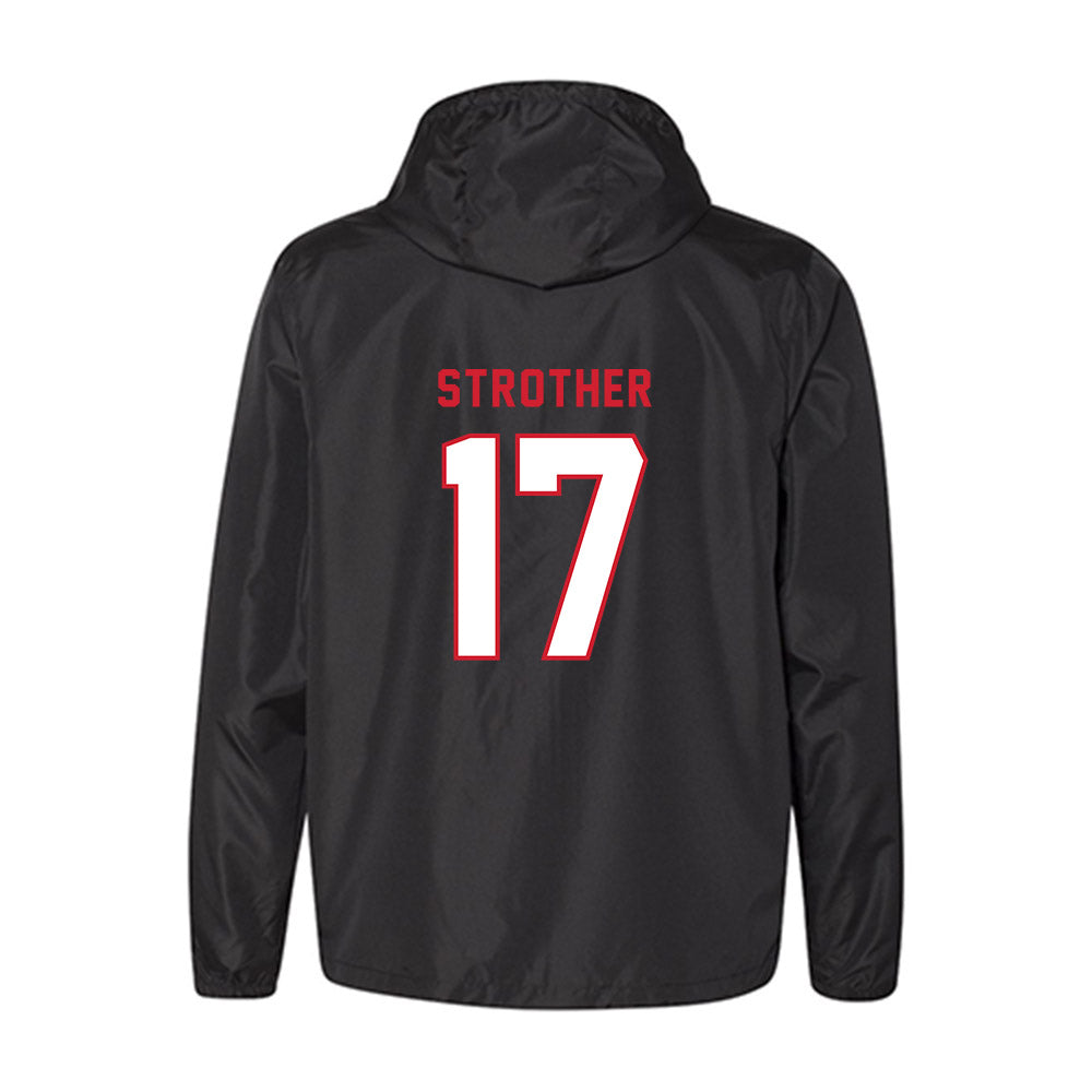 Louisiana - NCAA Football : Landon Strother - Windbreaker-1